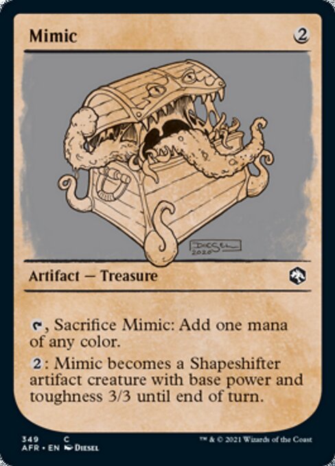 Mimic (Showcase) (Adventures in the Forgotten Realms) Near Mint Foil