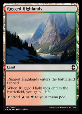 Rugged Highlands (Eternal Masters) Near Mint Foil