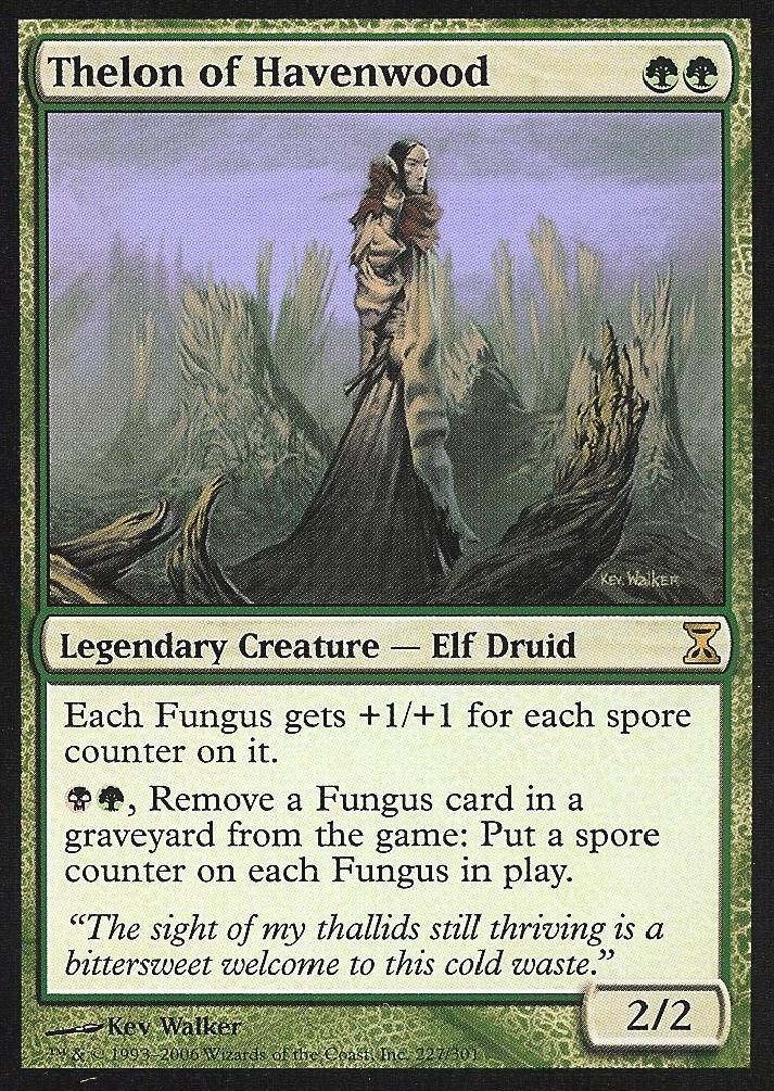 Thelon of Havenwood (Time Spiral) Heavy Play Foil