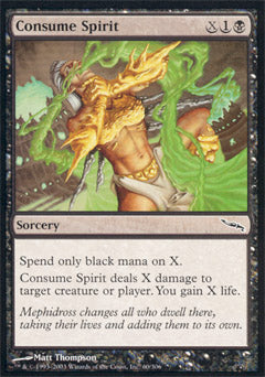 Consume Spirit (Mirrodin) Medium Play Foil