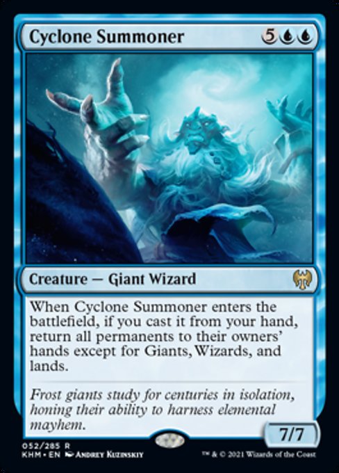 Cyclone Summoner (Kaldheim) Near Mint Foil