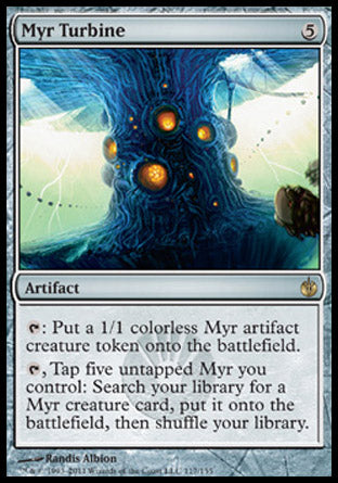 Myr Turbine (Mirrodin Besieged) Heavy Play