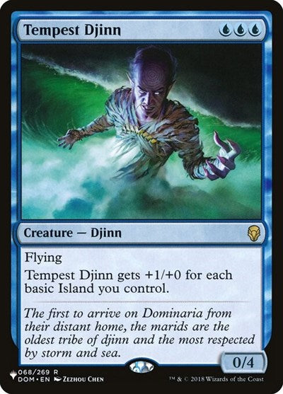 Tempest Djinn (The List) Near Mint