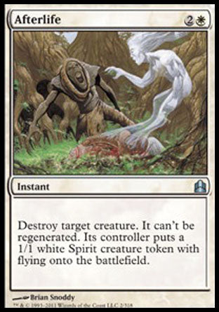 Afterlife (Commander) Light Play