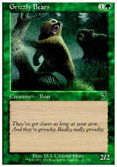 Grizzly Bears (7th Edition) Medium Play
