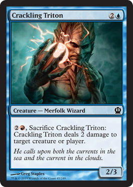 Crackling Triton (Theros) Near Mint