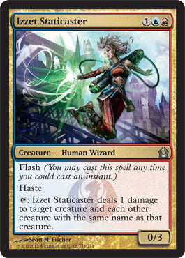 Izzet Staticaster (Return to Ravnica) Medium Play