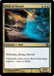 Wall of Denial (Alara Reborn) Medium Play