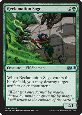 Reclamation Sage (Magic 2015 Core Set) Near Mint
