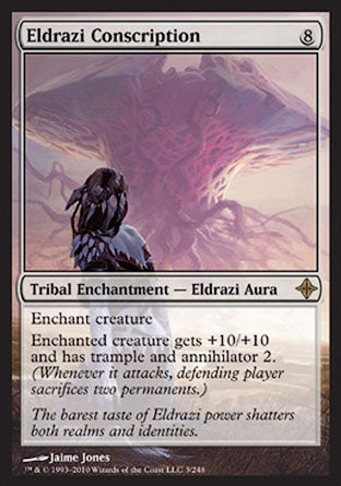 Eldrazi Conscription (Rise of the Eldrazi) Medium Play