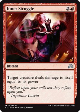 Inner Struggle (Shadows Over Innistrad) Medium Play