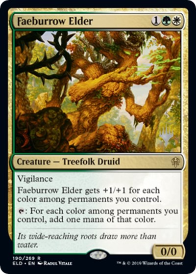 Faeburrow Elder (Promo Pack: Throne of Eldraine) Near Mint