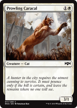 Prowling Caracal (Ravnica Allegiance) Near Mint