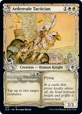 Showcase Ardenvale Tactician (Throne of Eldraine) Medium Play