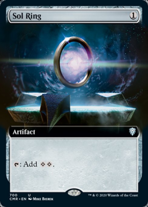 Sol Ring (Extended Art) (Commander Legends) Near Mint Foil