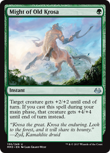 Might of Old Krosa (Modern Masters 2017) Light Play