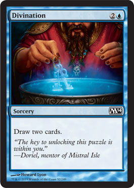 Divination (Magic 2014 Core Set) Near Mint