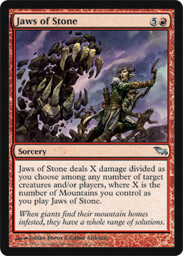 Jaws of Stone (Shadowmoor) Medium Play