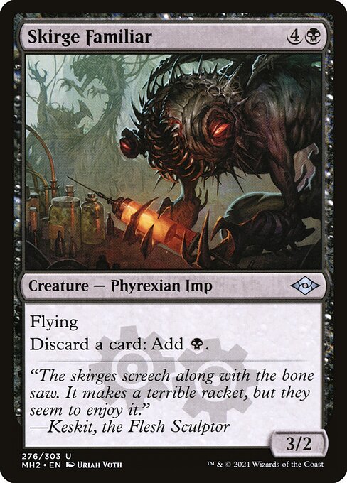 Skirge Familiar (Foil Etched) (Modern Horizons 2) Near Mint Foil