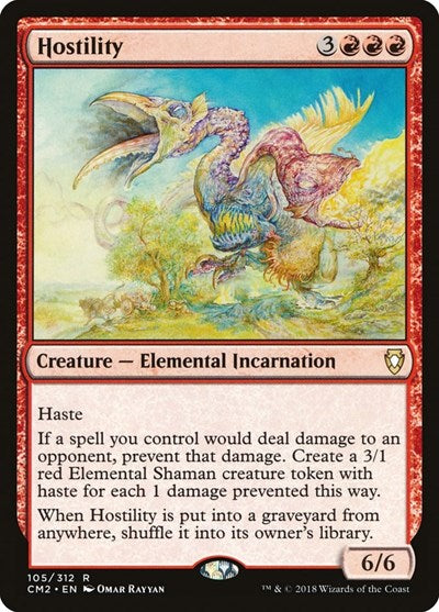 Hostility (Commander Anthology Volume II) Light Play