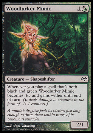 Woodlurker Mimic (Eventide) Medium Play Foil