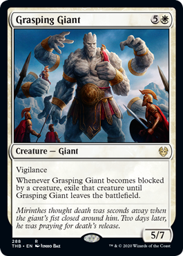 Grasping Giant (Theros Beyond Death) Medium Play