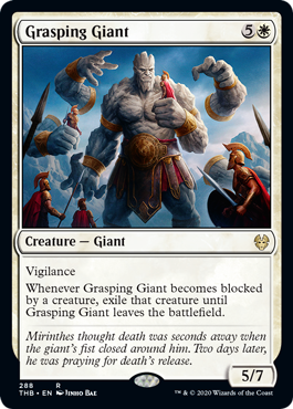 Grasping Giant (Theros Beyond Death) Near Mint