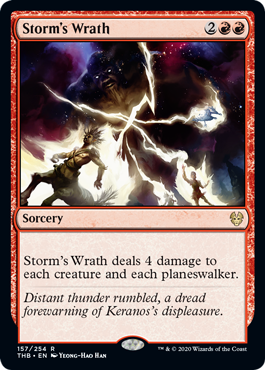 Storm's Wrath (Theros Beyond Death) Medium Play