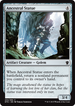 Ancestral Statue (Dragons of Tarkir) Heavy Play