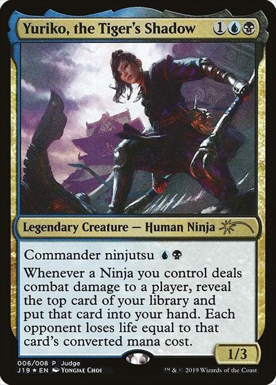 Yuriko, the Tiger's Shadow (Promos: Judge) Near Mint Foil