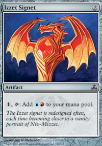 Izzet Signet (Guildpact) Medium Play Foil