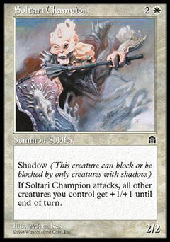 Soltari Champion (Stronghold) Medium Play