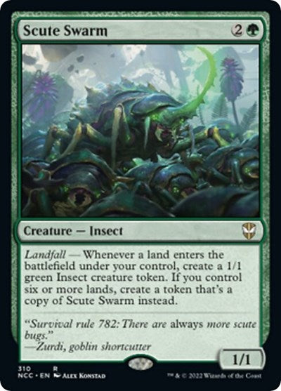 Scute Swarm (Commander: Streets of New Capenna) Near Mint