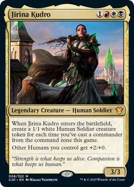 Jirina Kudro (Commander 2020 Ikoria) Medium Play Foil