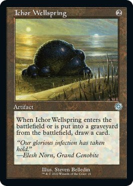 Ichor Wellspring (The Brothers' War: Retro Frame Artifacts) Light Play Foil