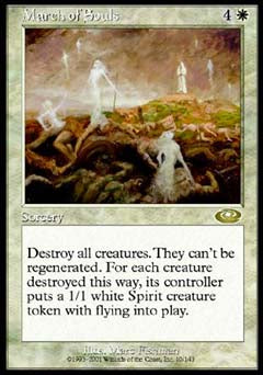 March of Souls (Planeshift) Light Play Foil