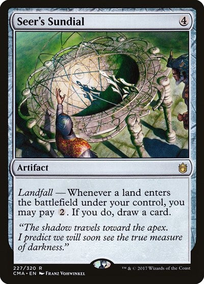 Seer's Sundial (Commander Anthology) Light Play