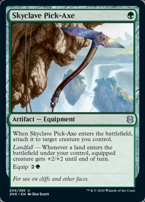 Skyclave Pick-Axe (Zendikar Rising) Medium Play