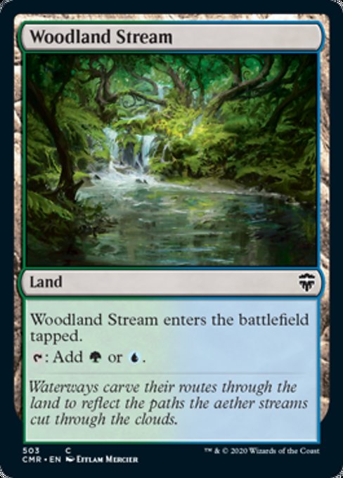 Woodland Stream (Commander 2020 Commander Legends) Near Mint