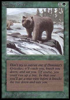 Grizzly Bears (Beta) Medium Play