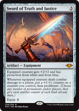 Sword of Truth and Justice (Modern Horizons) Medium Play