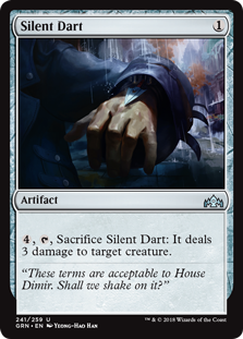 Silent Dart (Guilds of Ravnica) Near Mint Foil