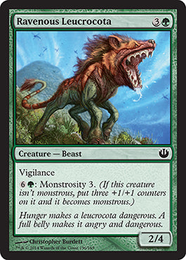 Ravenous Leucrocota (Journey into Nyx) Near Mint