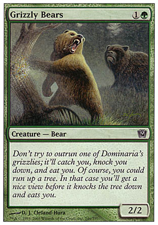 Grizzly Bears (9th Edition) Near Mint