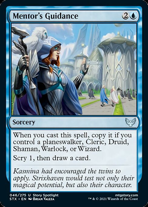 Mentor's Guidance (Strixhaven) Near Mint