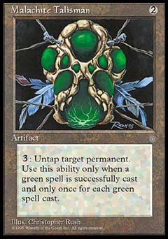 Malachite Talisman (Ice Age) Medium Play