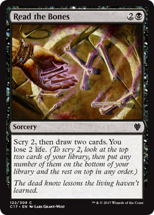 Read the Bones (Commander 2017) Near Mint