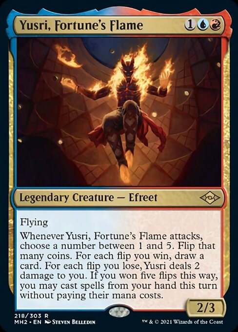 Yusri, Fortune's Flame (Modern Horizons 2) Near Mint