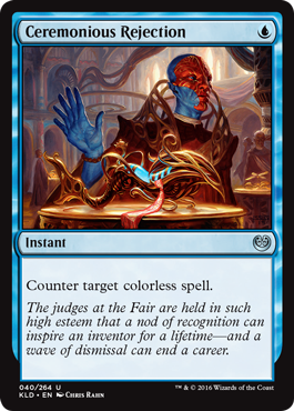 Ceremonious Rejection (Kaladesh) Medium Play Foil