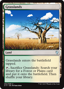 Grasslands (Commander 2017) Light Play